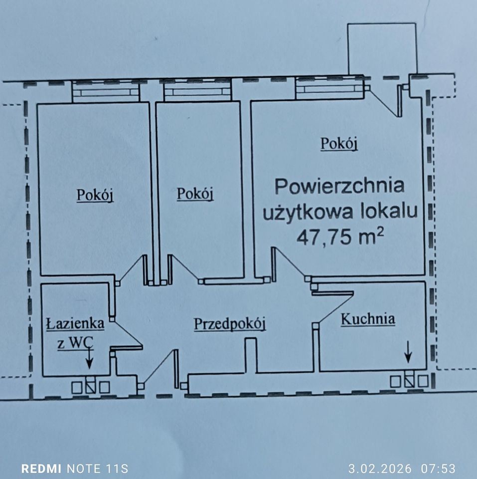 Mieszkanie 3-pokojowe Warszawa Mokotów, ul. Cieszyńska. Zdjęcie 17