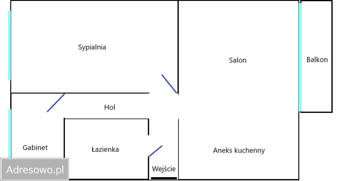 Mieszkanie 3-pokojowe Warszawa Mokotów, ul. Antoniego Malczewskiego. Zdjęcie 17