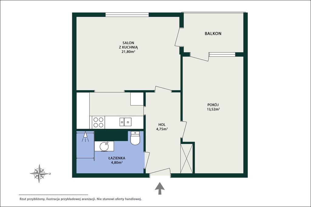 Mieszkanie 2-pokojowe Warszawa Białołęka, ul. Aluzyjna. Zdjęcie 21