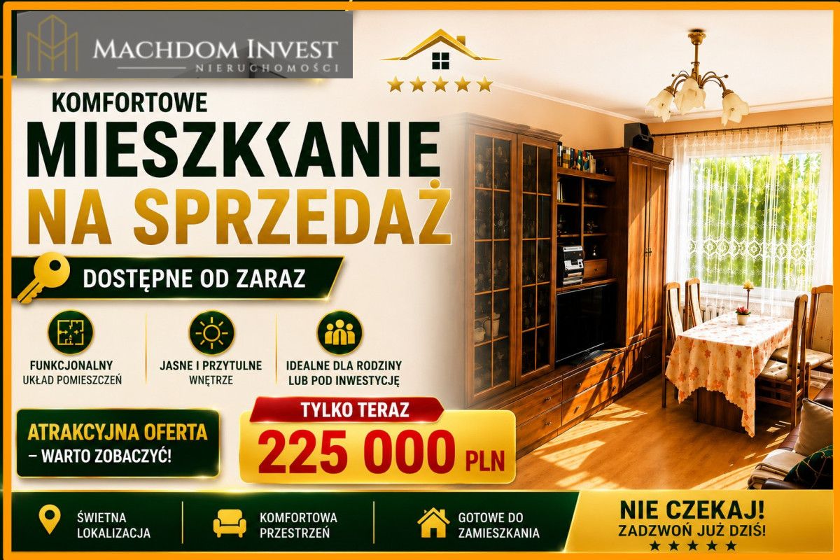 Mieszkanie 2-pokojowe Brodnica, ul. Stanisława Wyspiańskiego. Zdjęcie 1