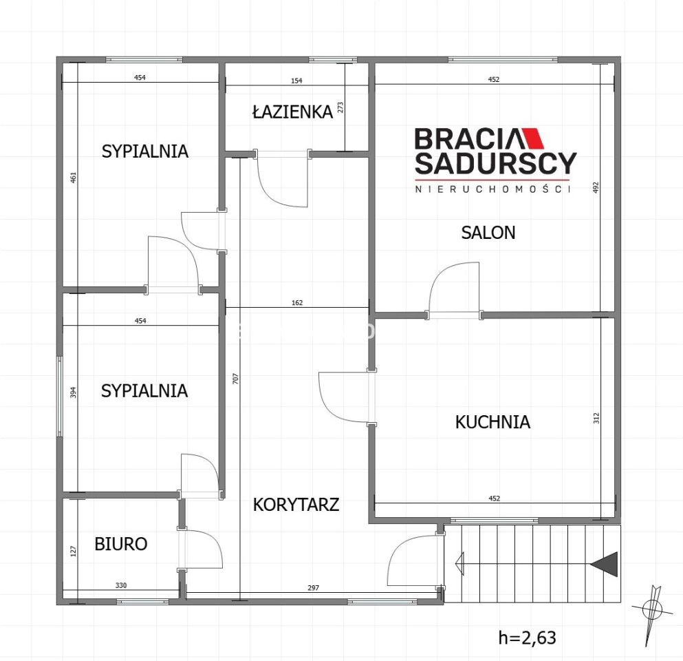 siedlisko, 4 pokoje Szczurowa. Zdjęcie 5