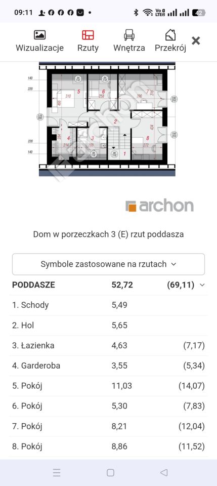 dom wolnostojący, 5 pokoi Łuszczów Drugi. Zdjęcie 4