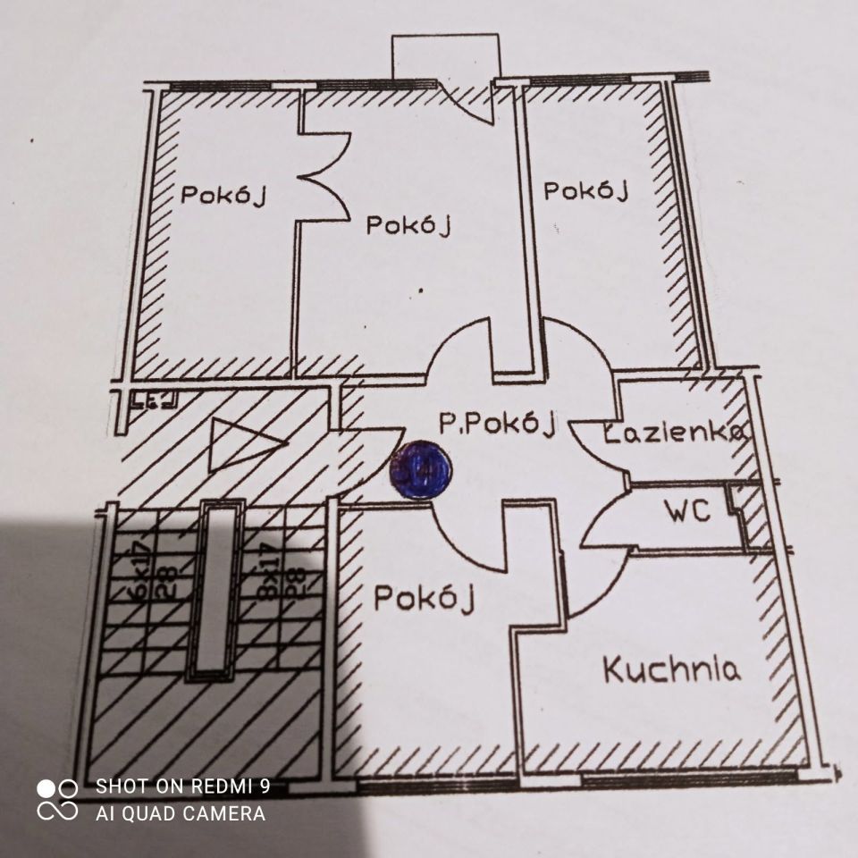 Mieszkanie 4-pokojowe Zduńska Wola, ul. Zielona. Zdjęcie 4