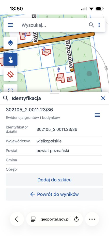 Działka budowlana Drwęsa, ul. Brzozowa. Zdjęcie 17