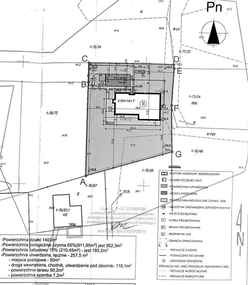 Działka budowlana Brajniki. Zdjęcie 8