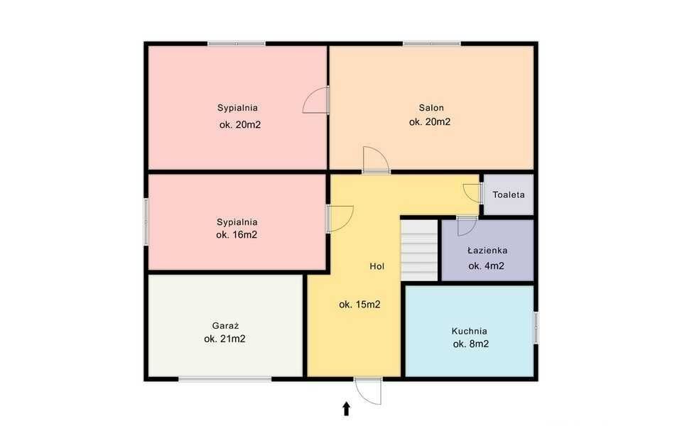 dom wolnostojący Złoczew, ul. Starowiejska. Zdjęcie 8