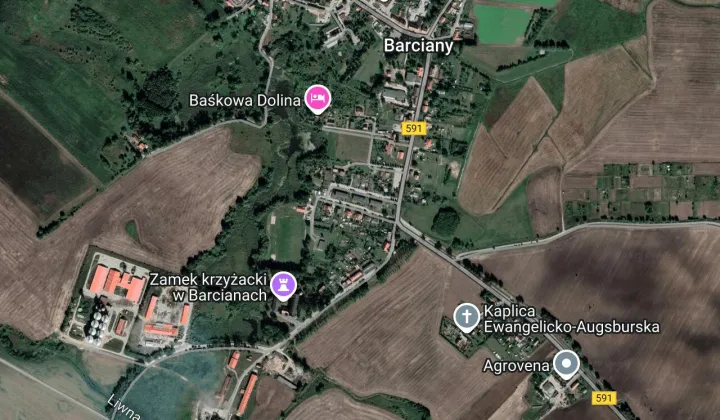 Mieszkanie 1-pokojowe Barciany, ul. Sportowa