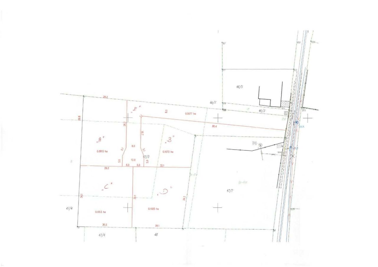 Działka budowlana Gajec. Zdjęcie 2