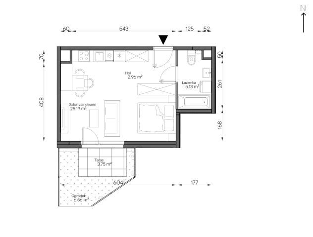Mieszkanie 1-pokojowe Warszawa Praga-Południe, ul. Podskarbińska. Zdjęcie 7