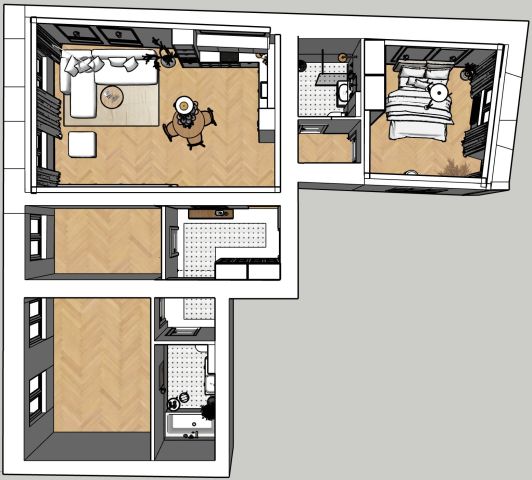 Mieszkanie 4-pokojowe Kraków Stare Miasto, pl. Jana Matejki. Zdjęcie 21