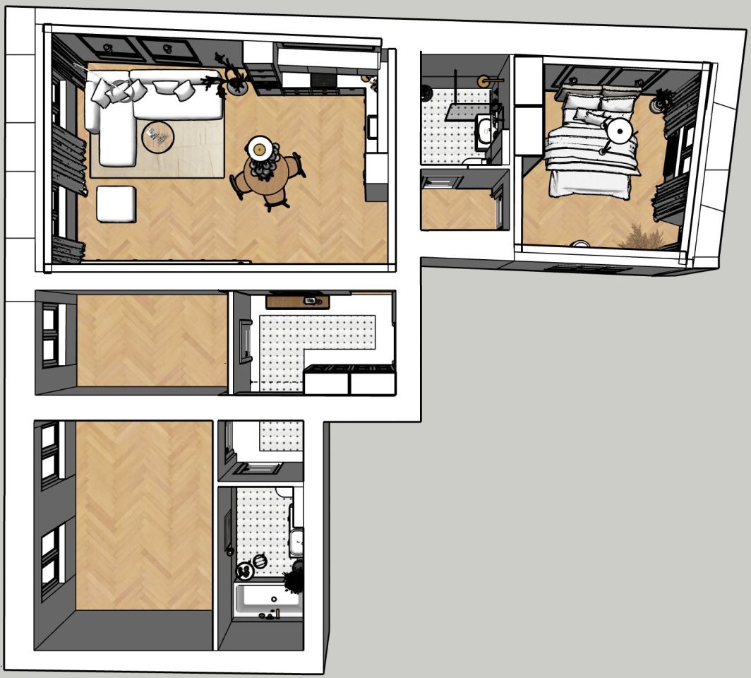 Mieszkanie 4-pokojowe Kraków Stare Miasto, pl. Jana Matejki. Zdjęcie 21