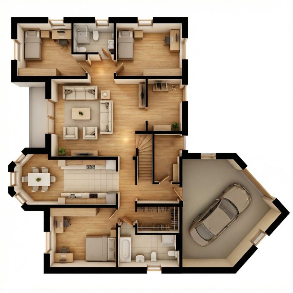 dom wolnostojący, 5 pokoi Grodzisko. Zdjęcie 15