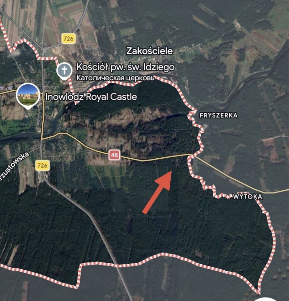 Działka leśna Inowłódz. Zdjęcie 3