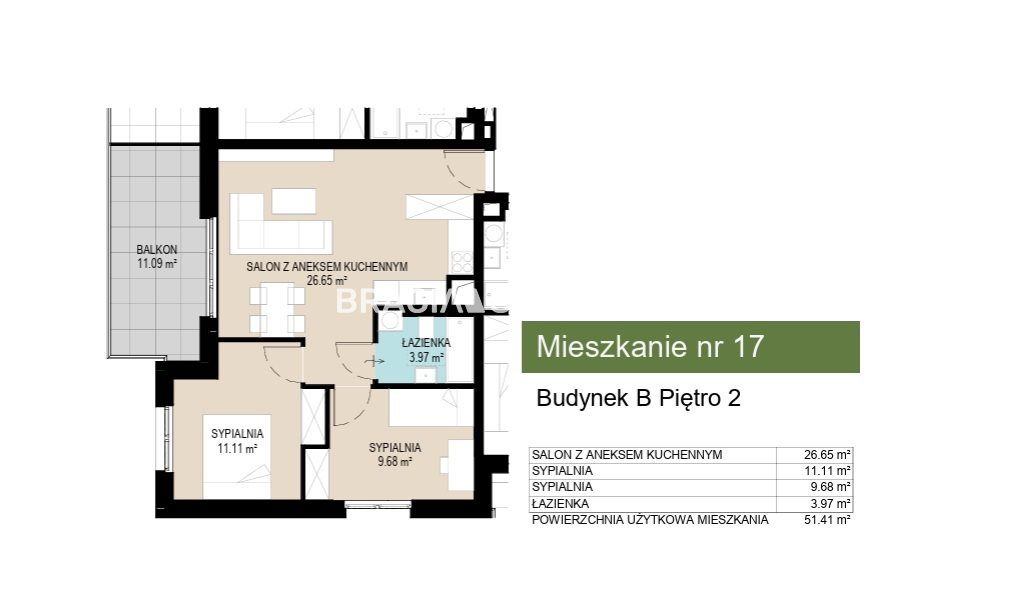 Mieszkanie 3-pokojowe Kraków Wzgórza Krzesławickie, ul. Kantorowicka. Zdjęcie 5