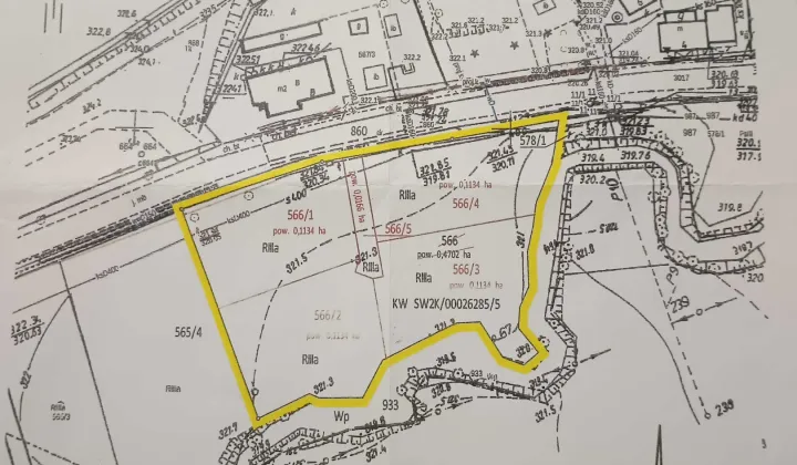 Działka budowlana Ścinawka Średnia, ul. Leśna