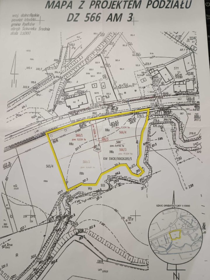 Działka budowlana Ścinawka Średnia, ul. Leśna