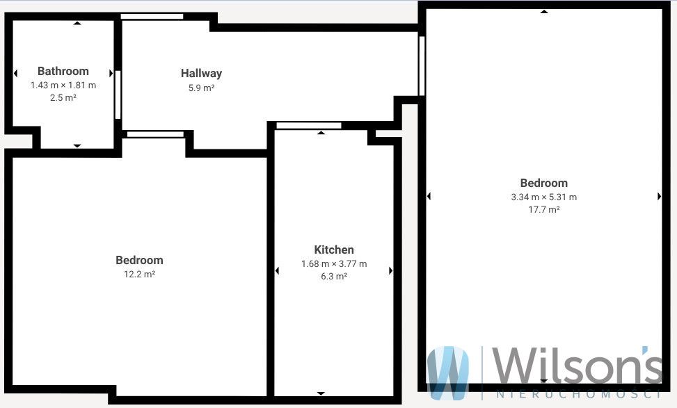 Mieszkanie 2-pokojowe Warszawa Śródmieście, ul. Miła. Zdjęcie 18