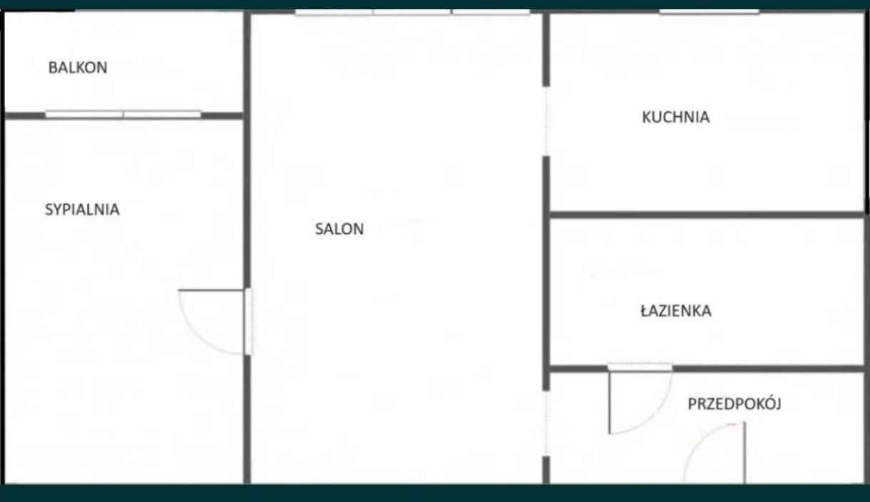 Mieszkanie 2-pokojowe Łódź Księży Młyn, ul. Wilcza. Zdjęcie 8