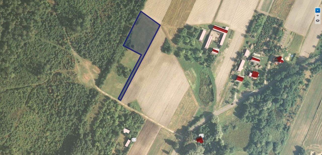 Działka rolna Leśniczówka. Zdjęcie 1