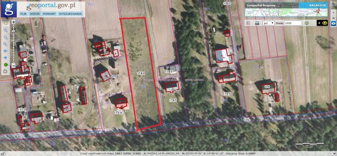 Działka budowlana Mikanowo. Zdjęcie 6