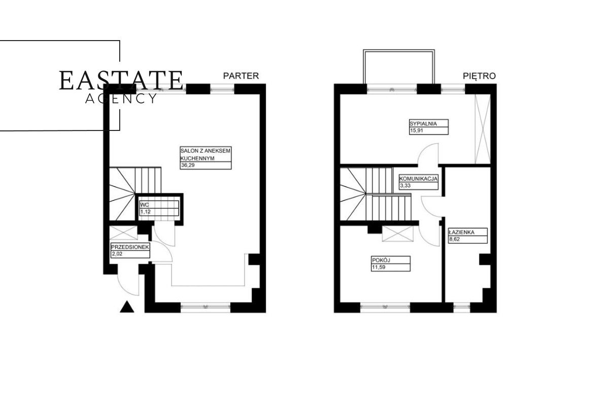 dom szeregowy, 3 pokoje Grodzisk Mazowiecki, ul. 3 Maja. Zdjęcie 10