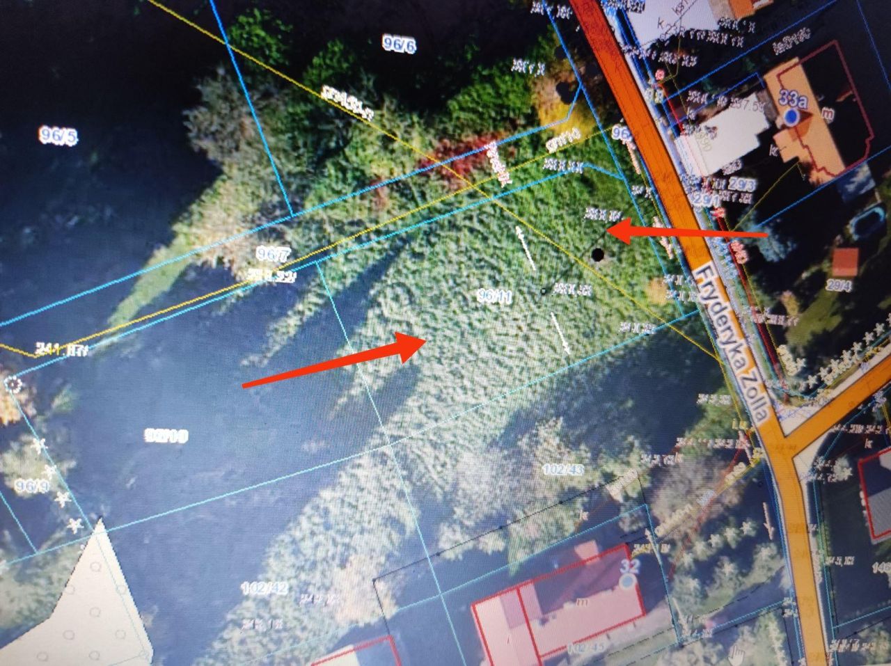 Działka budowlana Kraków Podgórze, ul. Fryderyka Zolla. Zdjęcie 4