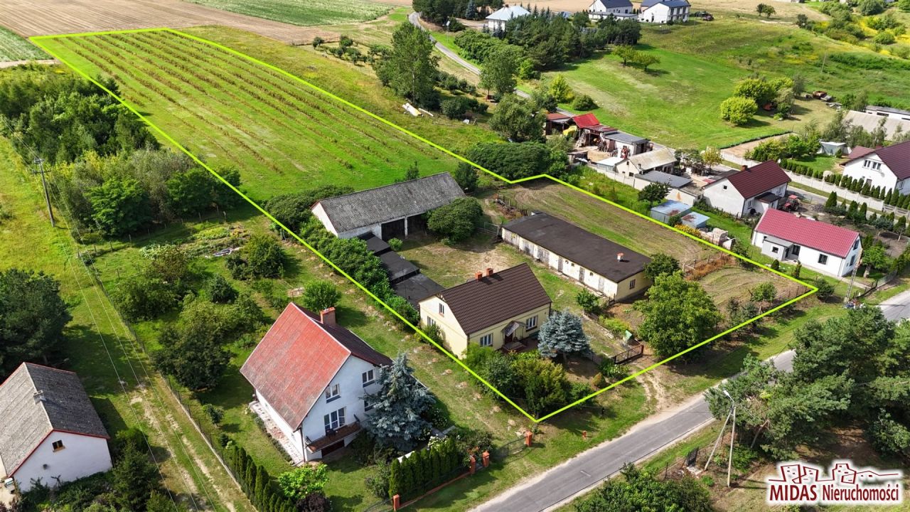 dom wolnostojący, 3 pokoje Waganiec. Zdjęcie 1