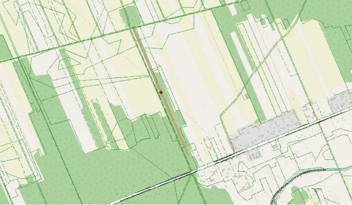 Działka leśna Wólka Różańska