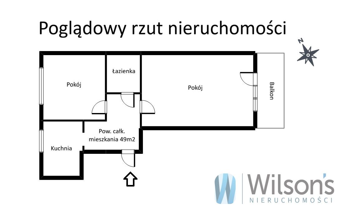 Mieszkanie 2-pokojowe Warszawa Wola, ul. Wolska. Zdjęcie 3