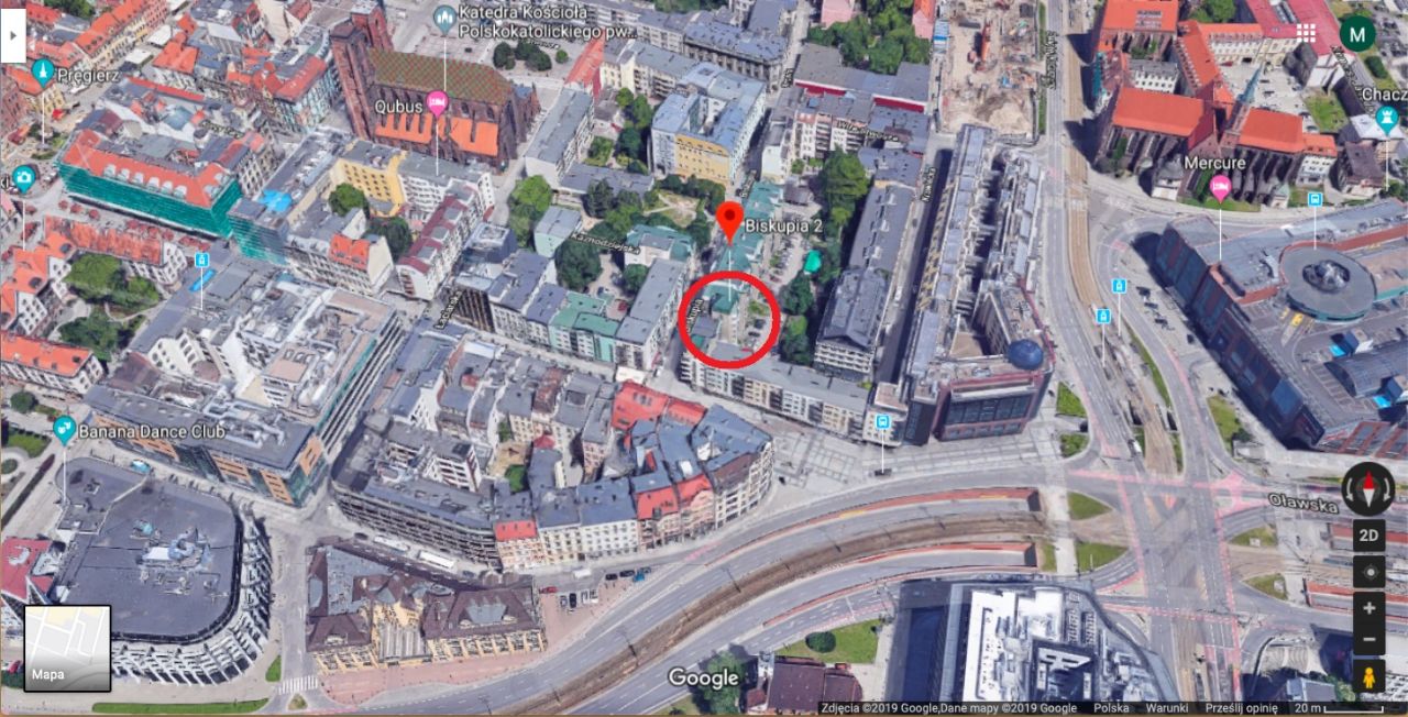 Mieszkanie 3-pokojowe Wrocław Stare Miasto, ul. Biskupia. Zdjęcie 2