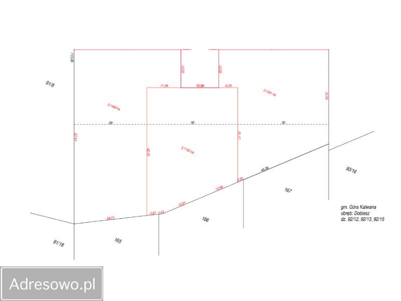 Działka budowlana Dobiesz, ul. Wolska. Zdjęcie 3