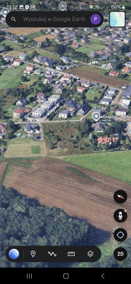 Działka budowlana Rybnik Zebrzydowice, ul. Krzywa