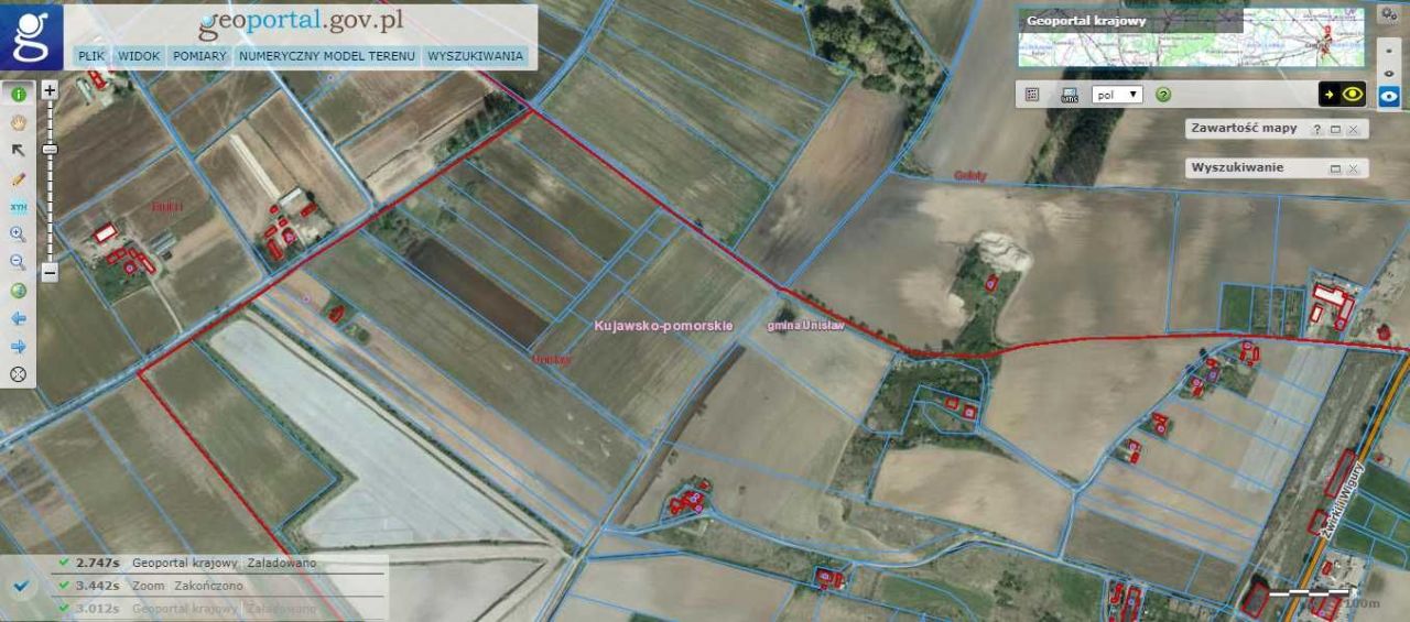 Działka rolno-budowlana Unisław