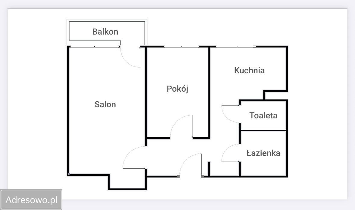Mieszkanie 2-pokojowe Łódź Bałuty, ul. ks. Stanisława Brzóski. Zdjęcie 12