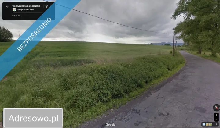 Działka rolna Rzeszówek Bronków