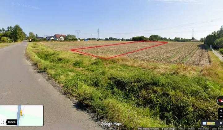 Działka rolno-budowlana Biskupie-Kolonia