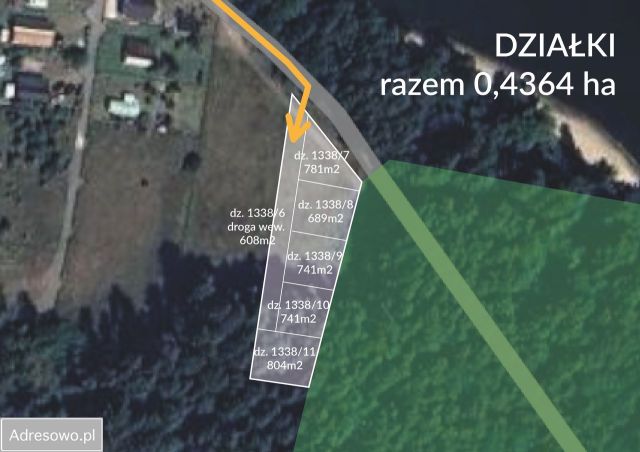 Działka budowlana Życiny. Zdjęcie 1