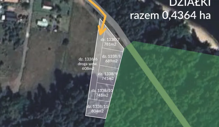 Działka budowlana Życiny