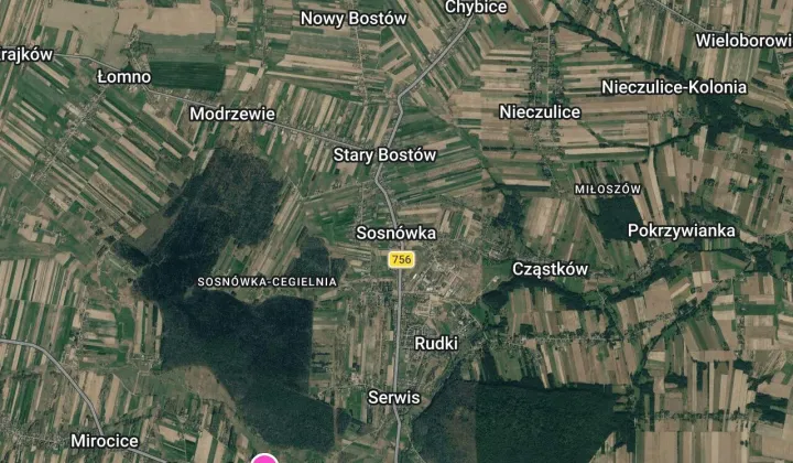 dom wolnostojący, 2 pokoje Sosnówka