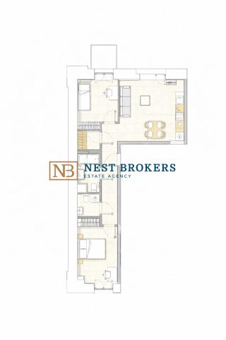 Mieszkanie 3-pokojowe Kraków Śródmieście, ul. Mogilska. Zdjęcie 5