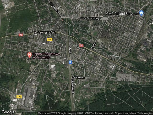 Mieszkanie 2-pokojowe Zawiercie Centrum, ul. ks. kard. Stefana Wyszyńskiego. Zdjęcie 1