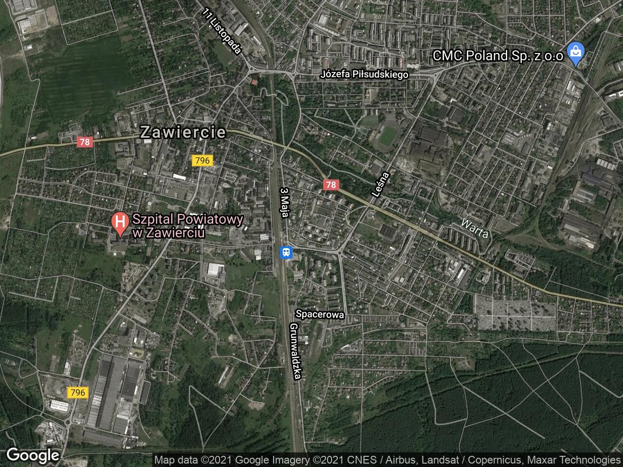 Mieszkanie 2-pokojowe Zawiercie Centrum, ul. ks. kard. Stefana Wyszyńskiego