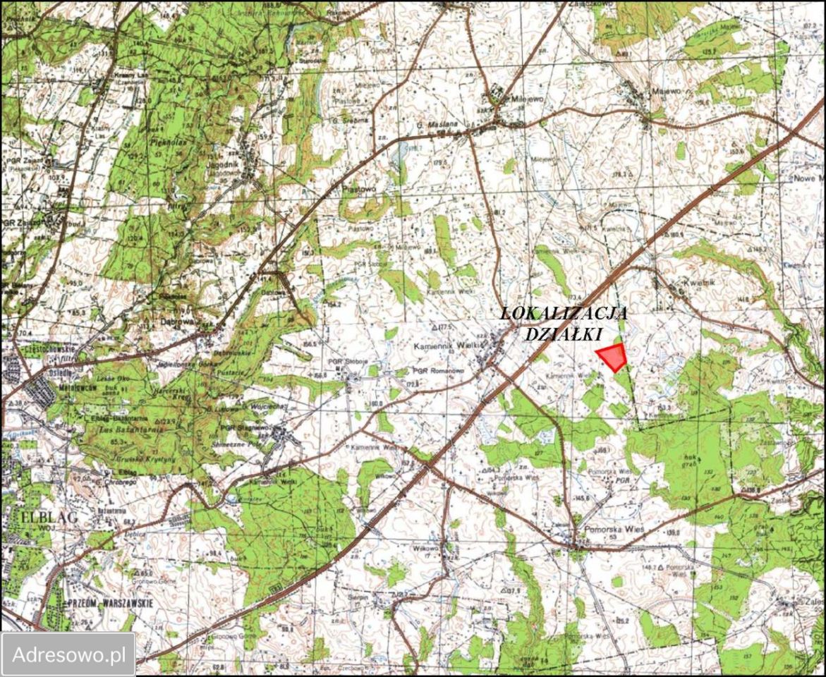 Działka rolna Kamiennik Wielki. Zdjęcie 2