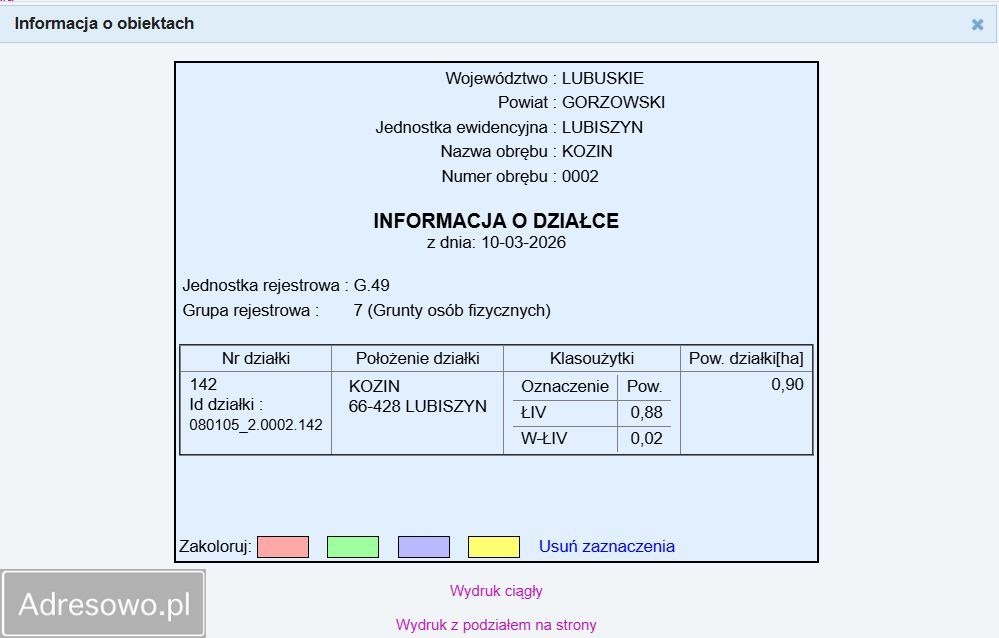 Działka rolna Kozin. Zdjęcie 5