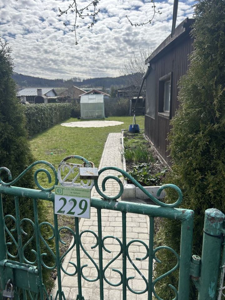 Działka rod Gdynia Działki Leśne, ul. Hutnicza. Zdjęcie 6