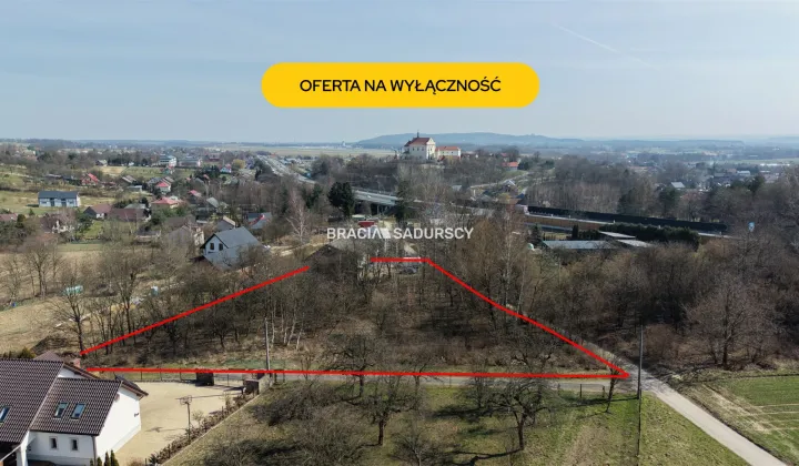 Działka inwestycyjna Morawica