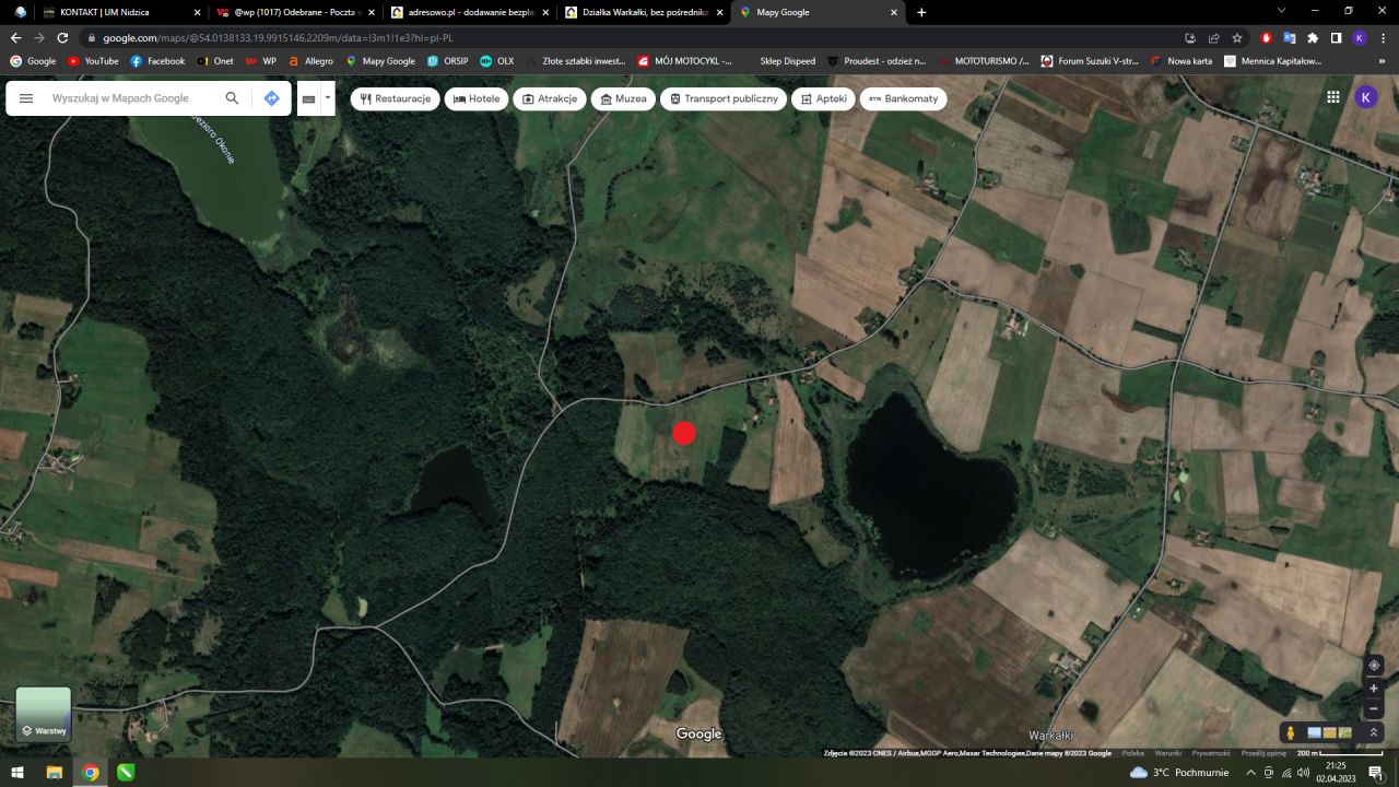 Działka rolno-budowlana Warkałki. Zdjęcie 14