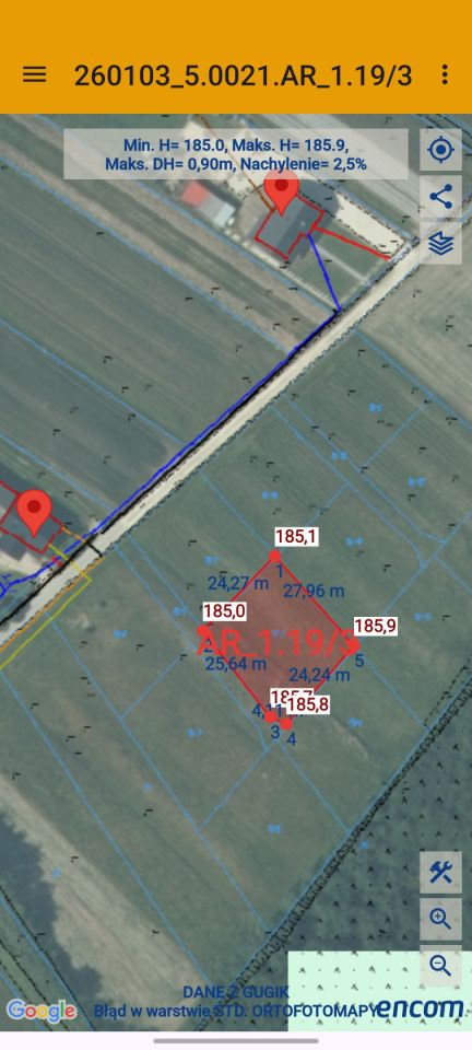 Działka budowlana Strożyska. Zdjęcie 1
