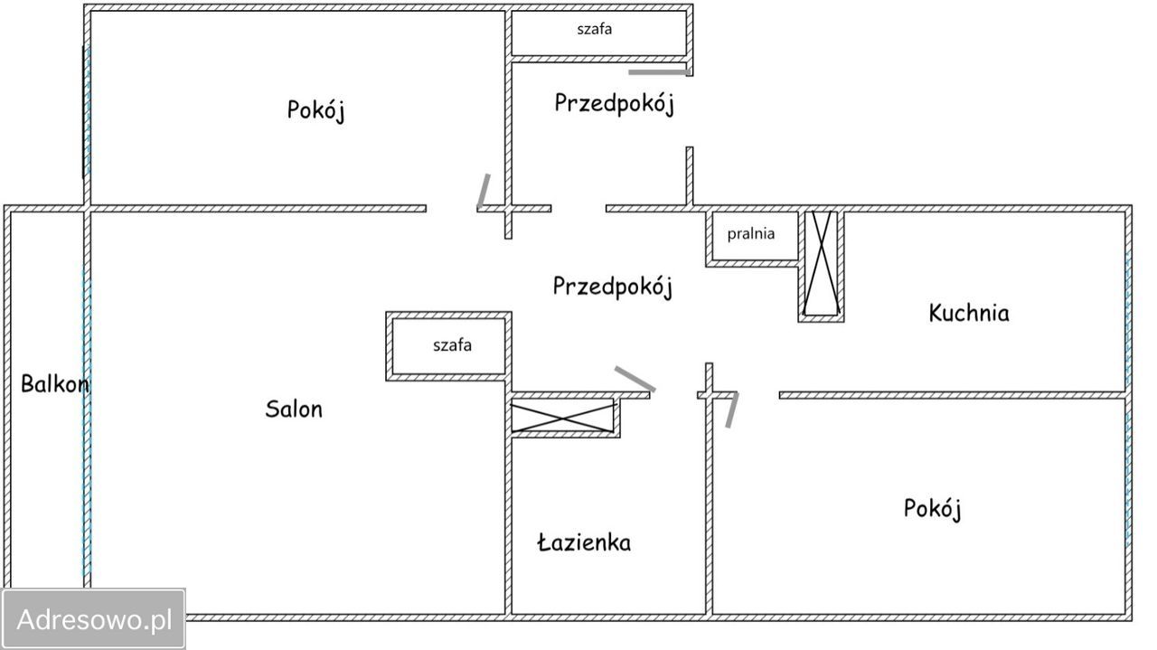 Mieszkanie 3-pokojowe Gliwice, ul. Kozielska. Zdjęcie 10