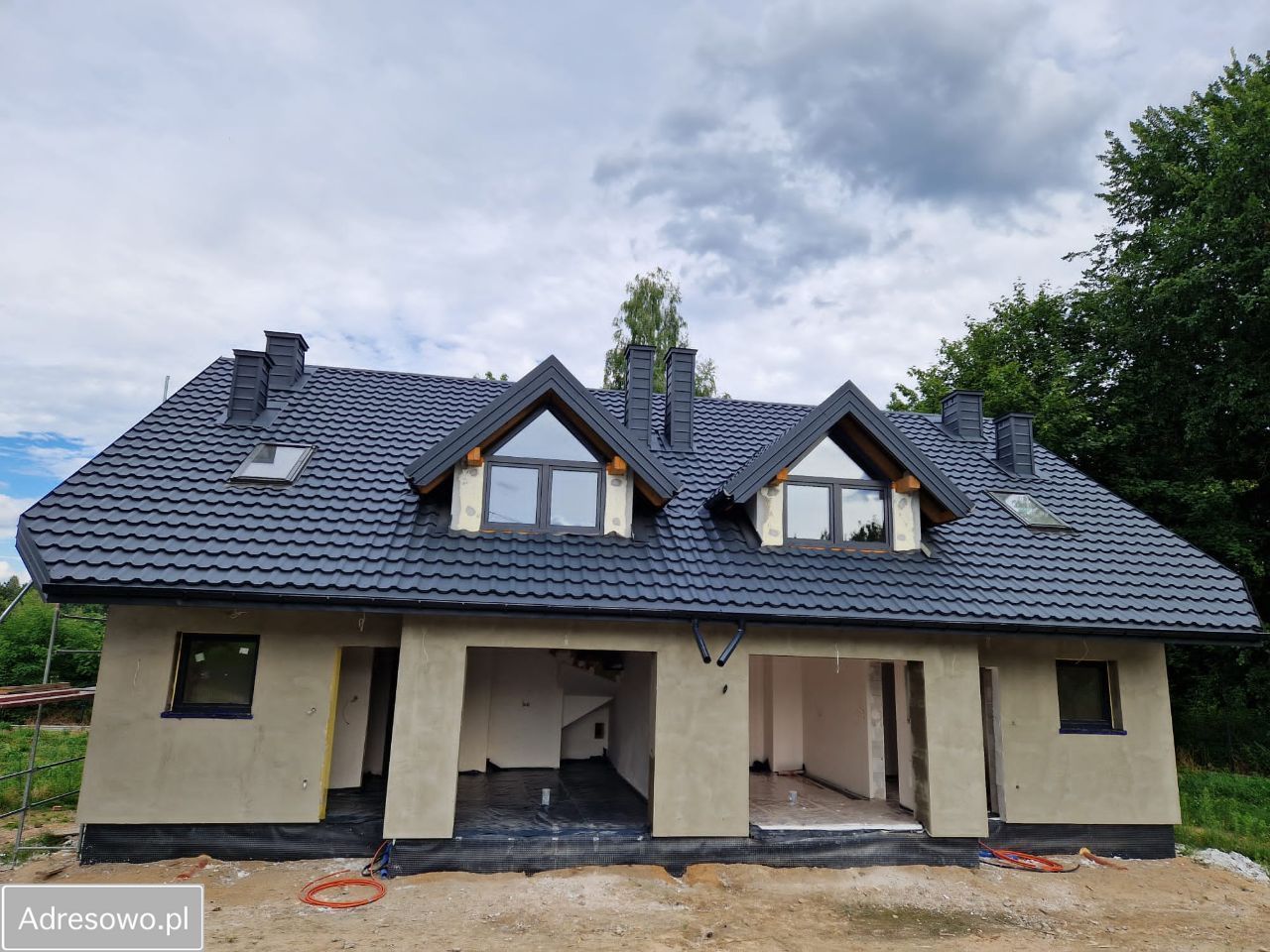 bliźniak, 4 pokoje Stefanówka, ul. Piaskowa. Zdjęcie 1